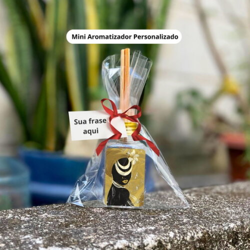 Lembrancinha Orixá Oxum - Mini Aromatizador Personalizado