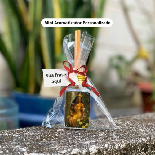 Lembrancinha Orixá Oxum - Mini Aromatizador Personalizado