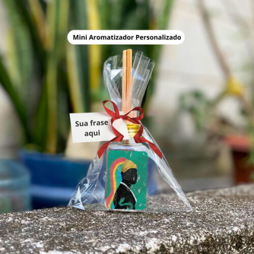 Lembrancinha Orixá Oxumarê - Mini Aromatizador Personalizado