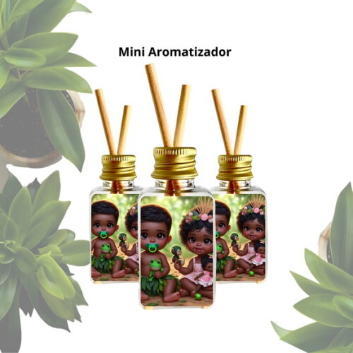 Mini Aromatizador Personalizado | Lembrancinha Casal de Erês