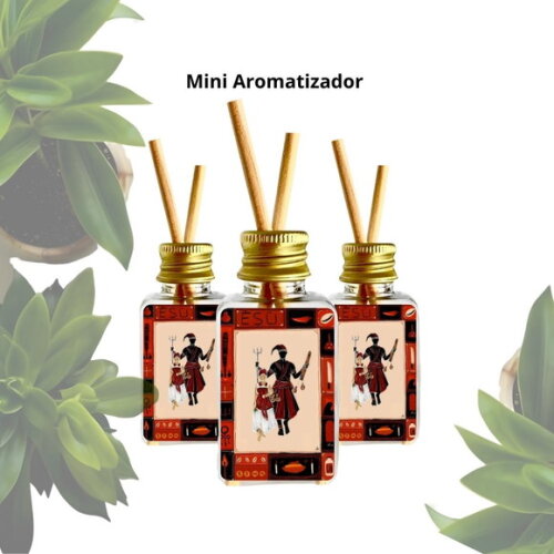 Mini Aromatizador Personalizado | Lembrancinha Orixá Exú