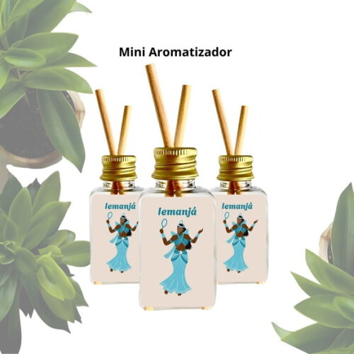 Mini Aromatizador Personalizado | Lembrancinha Orixá Iemanjá