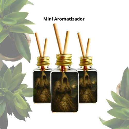 Mini Aromatizador Personalizado | Lembrancinha Orixá Omolu