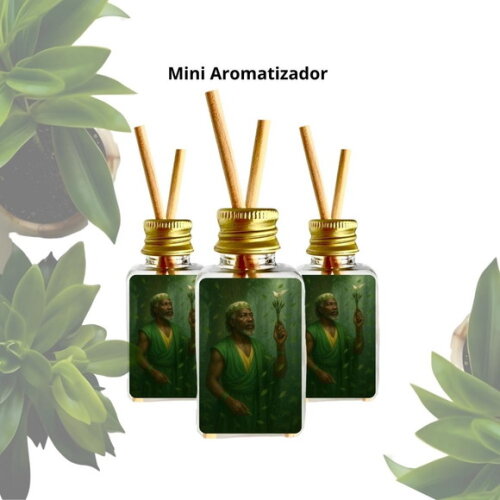 Mini Aromatizador Personalizado | Lembrancinha Orixá Ossaim