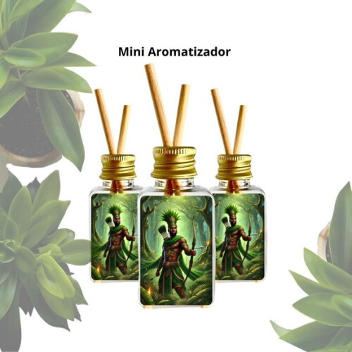 Mini Aromatizador Personalizado | Lembrancinha Orixá Oxóssi