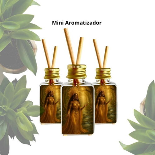 Mini Aromatizador Personalizado | Lembrancinha Orixá Oxum