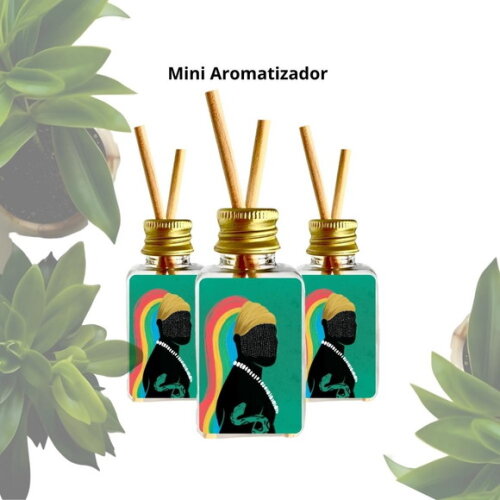 Mini Aromatizador Personalizado | Lembrancinha Orixá Oxumarê