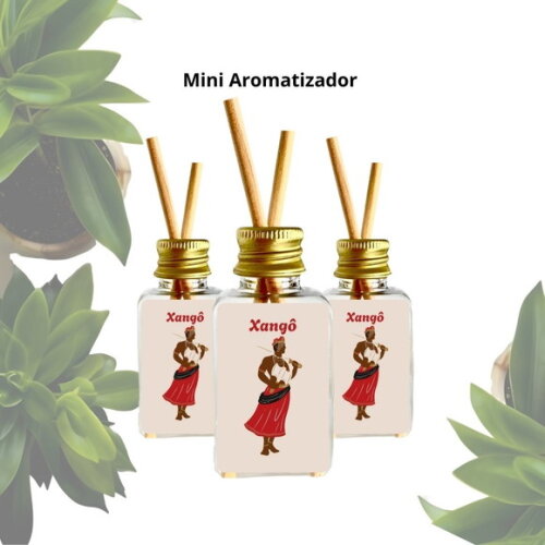 Mini Aromatizador Personalizado | Lembrancinha Orixá Xangô