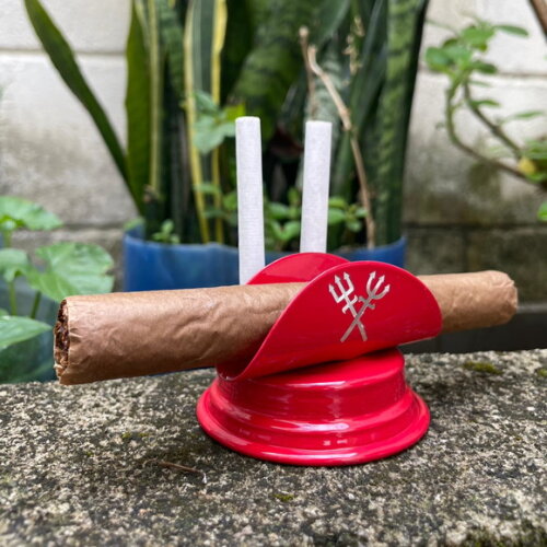 Suporte Charuto e Cigarro Exú e Pomba Gira