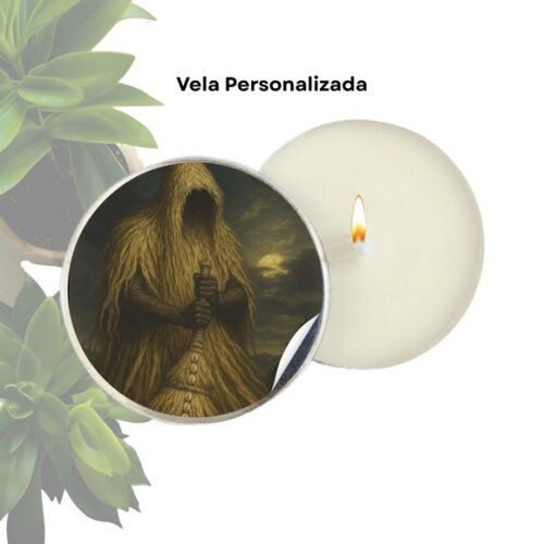 Vela Aromática Personalizada | Vela na Latinha - Omolu