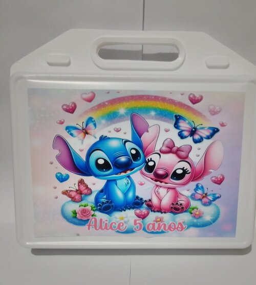 KIT FESTA NA ESCOLA PERSONALIZADO STITCH