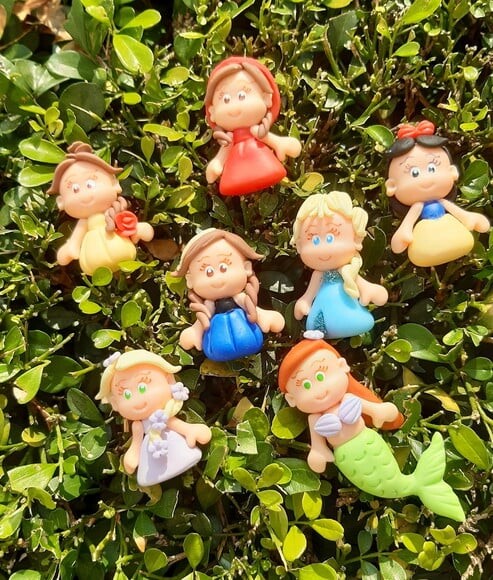 Apliques para Laços Princesinhas