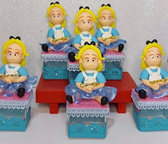 Caixinha Luxo Alice no País das Maravilhas