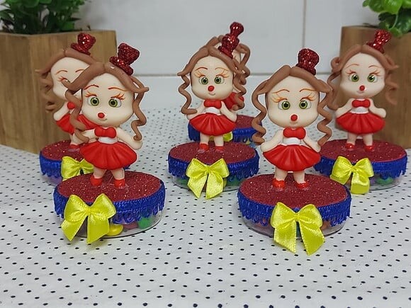Lembrancinha Personalizada Palhacinha de Luxo