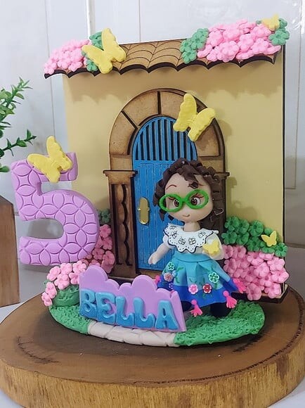 Topo de Bolo Encanto