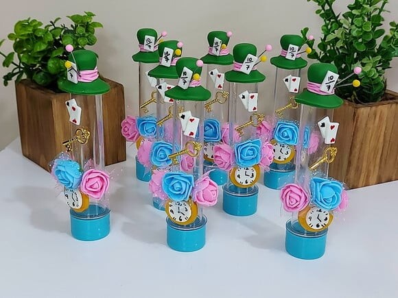 Tubete Luxo Alice no País das Maravilhas