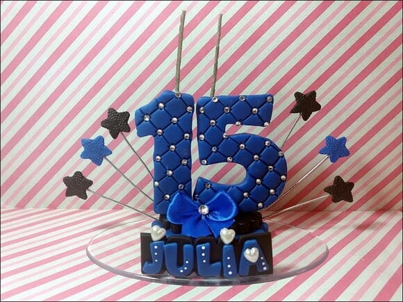 Vela Personalizada 15 anos