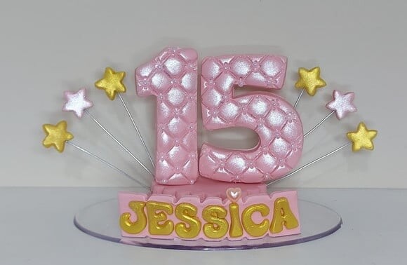 Vela Personalizada 15 anos