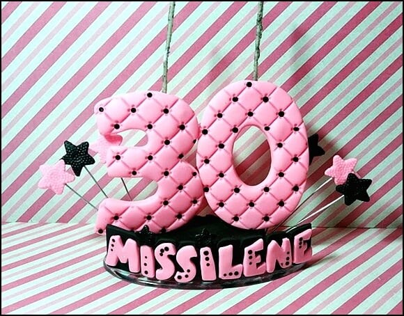 Vela Personalizada 30 Anos
