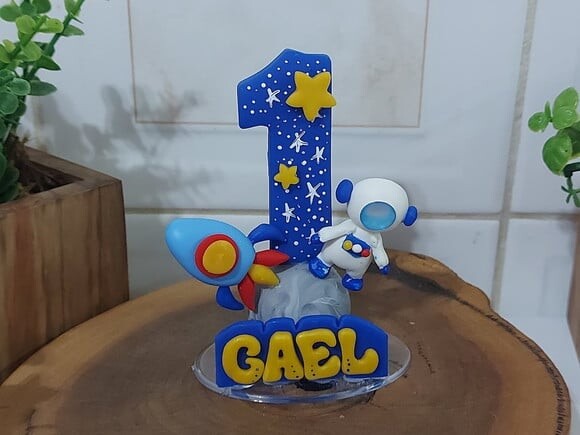 Vela Personalizada Astronauta