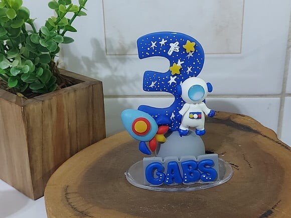 Vela Personalizada Astronauta