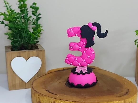Vela Personalizada Barbie