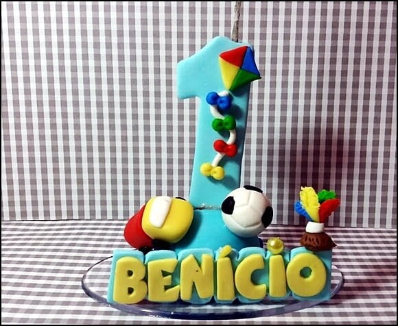 Vela Personalizada Brinquedos