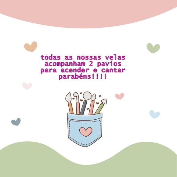 Vela Personalizada Carnaval