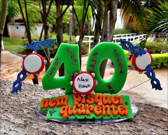 Vela Personalizada Carnaval