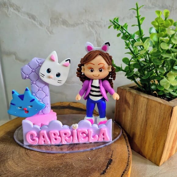 Vela Personalizada Casa Magica da Gaby