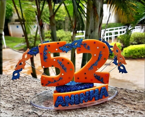 Vela Personalizada Carnaval