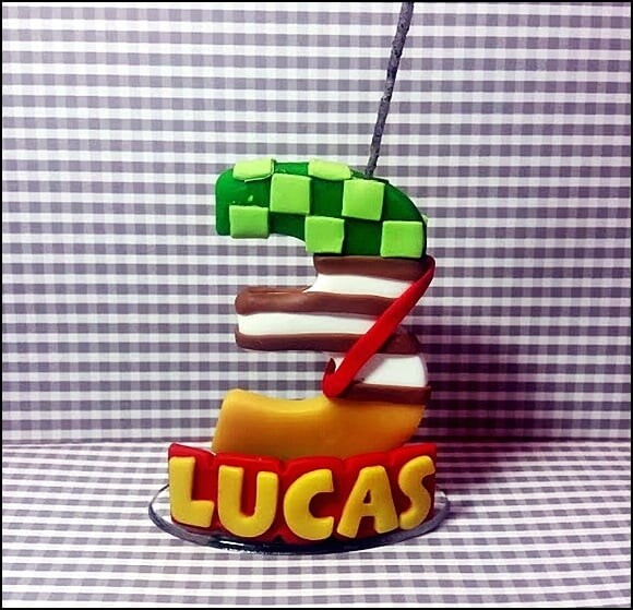 Vela personalizada Chaves