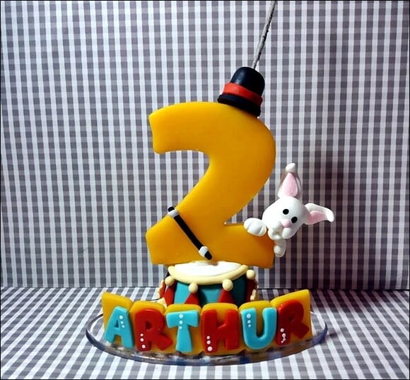 Vela Personalizada Circo
