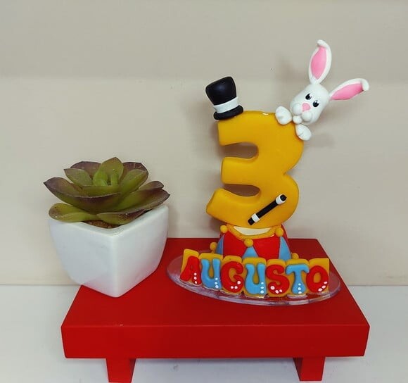 Vela Personalizada Circo