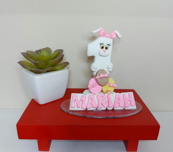 Vela Personalizada Coelhinho