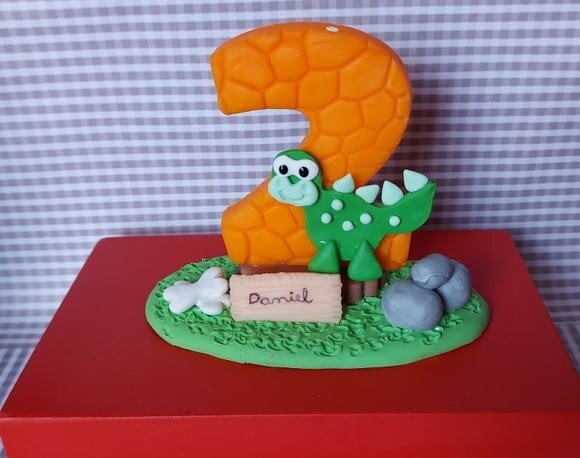 Vela Personalizada Dinossauro
