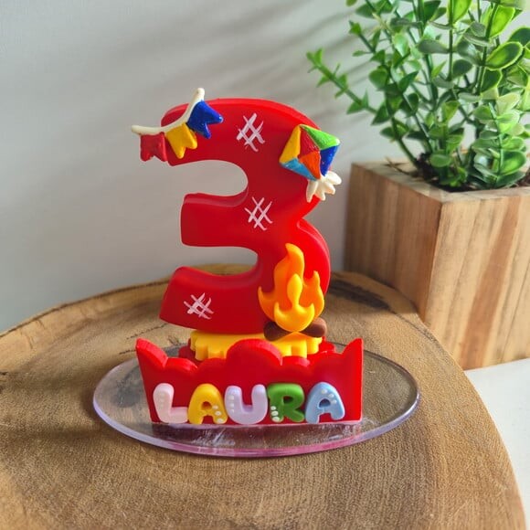Vela Personalizada Festa Junina