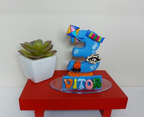 Vela Personalizada Festa Junina