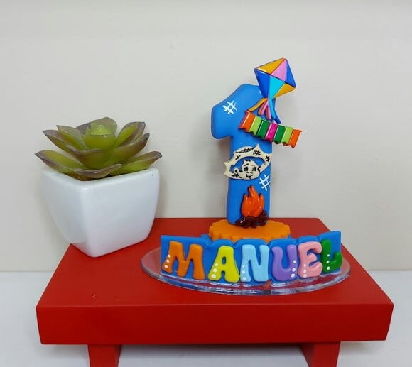 Vela Personalizada Festa Junina