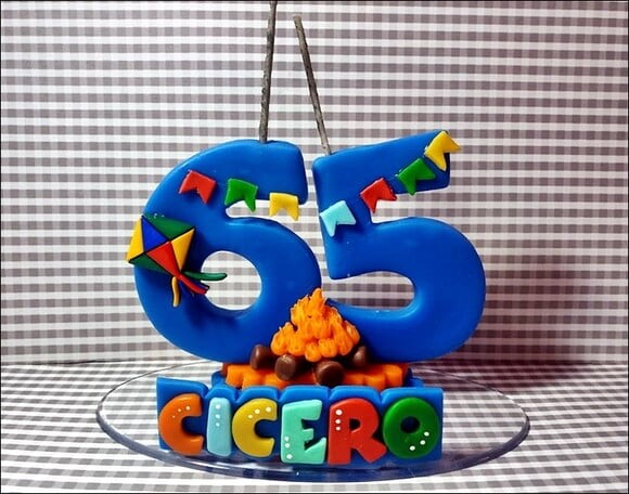 Vela Personalizada Festa Junina