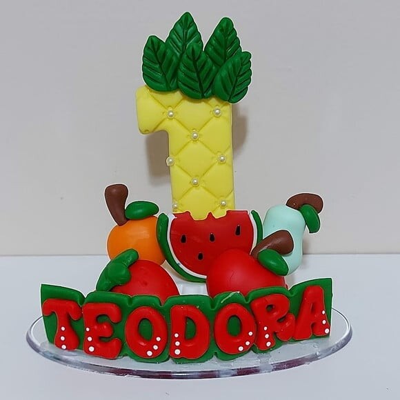Vela Personalizada Frutas