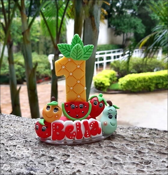 Vela Personalizada Frutas