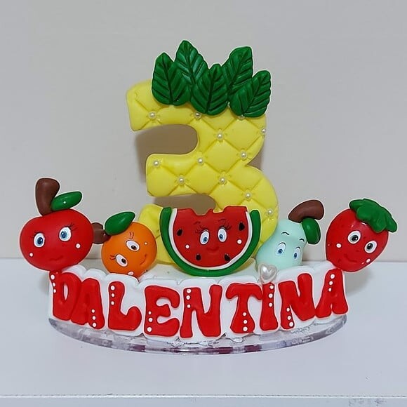 Vela Personalizada Frutas