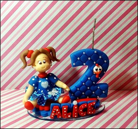 Vela Personalizada Galinha Pintadinha