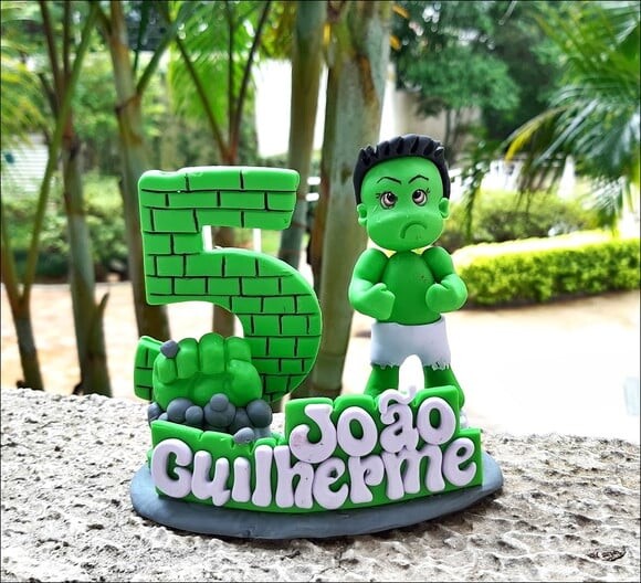 Vela Personalizada Hulk