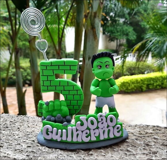 Vela Personalizada Hulk