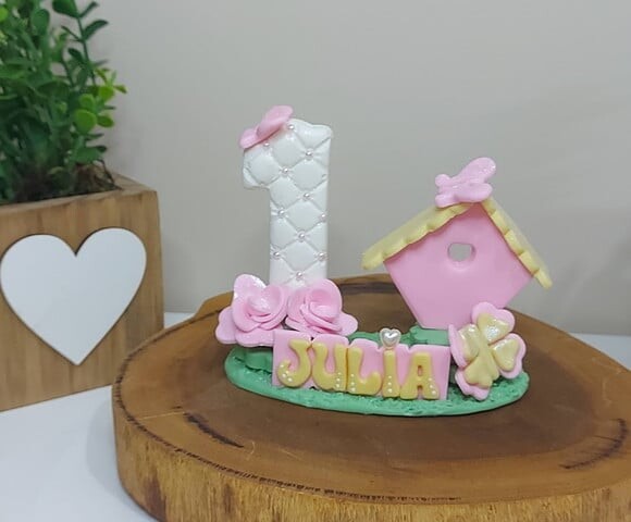 Vela Personalizada Jardim Encantado