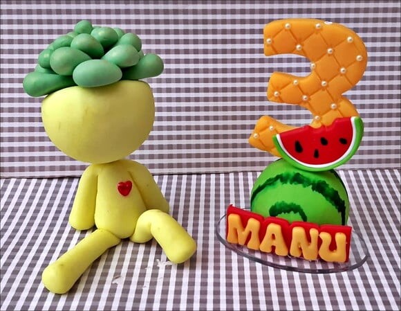 Vela Personalizada Melancia