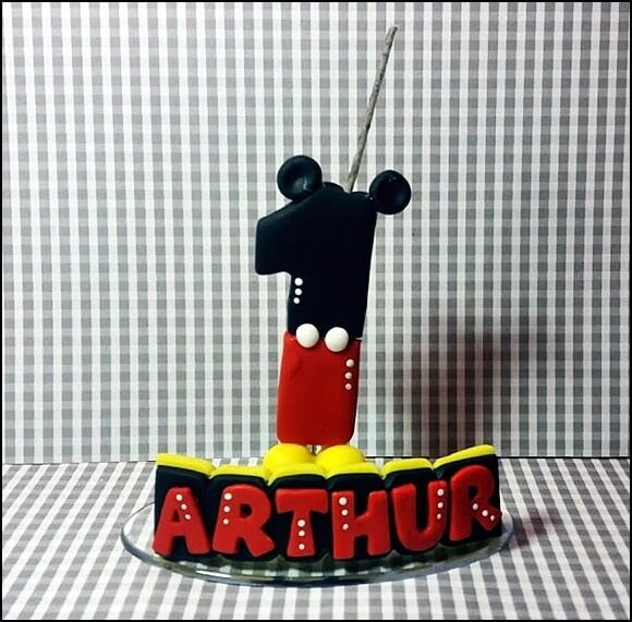 Vela Personalizada Mickey