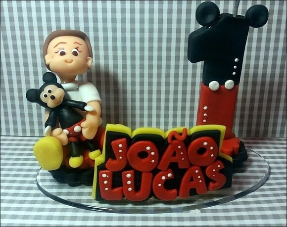 Vela Personalizada Mickey